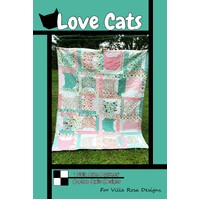 Love Cats Quilt Pattern