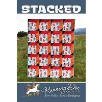 Stacked Quilt Pattern - Villa Rosa Design
