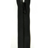 Vislon 1-Way Separating Zipper 16in Black