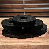 Velcro -  Black - 2 cm wide