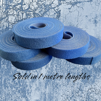 Velcro - Double Sided Blue - 2 cm wide