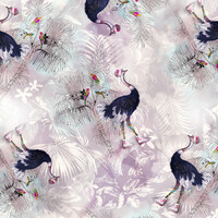Tropical Walk - Purple Haze