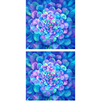 Color In Bloom Jewel PANEL