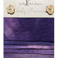 Wooly Charms Rainbow Lavendar 5in x 5in - 5pc