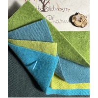 Wooly Charms Irish 5in x 5in - 5pc