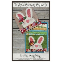 Bunny Applique Mug Rug Pattern