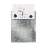 Wool Chubbys - Grey Houndstooth