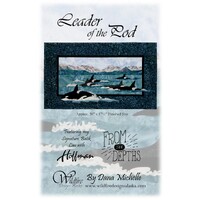 Leader of the Pod applique Wall Hanging Pattern