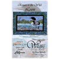 Return to the Wild: Applique Loon Wall Hanging Pattern