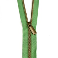 Zippers By The Yard Magnolia Tape Antique Gold  #5