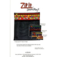 Zip It Pouches (Screen Play 2) Pattern