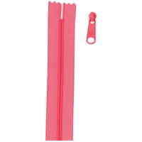 Zipper by the Yard - Byannie - CORAL