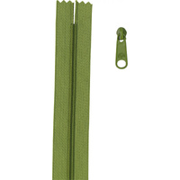 Zipper by the Yard - Byannie - OLIVE