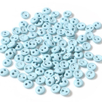Buttons 3mm for Crafting - Baby Blue