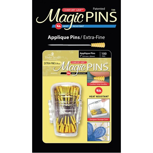 Taylor Seville Large Magic Clips,Sewing Clips, Quilting Clips 6-pc