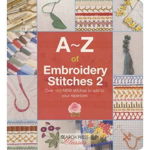 A-Z of Embroidery Stitches Book